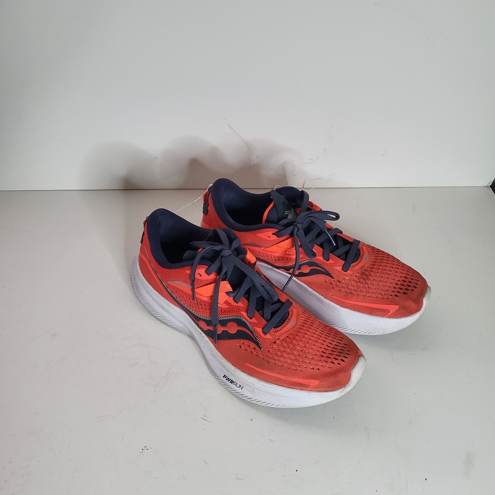 Saucony Orange and Navy Running Shoes